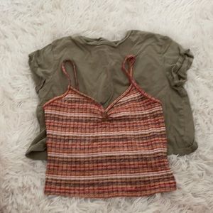 two crop tops